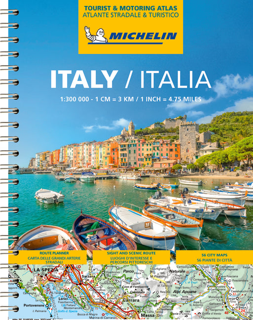 Book cover for Michelin Italy Road Atlas