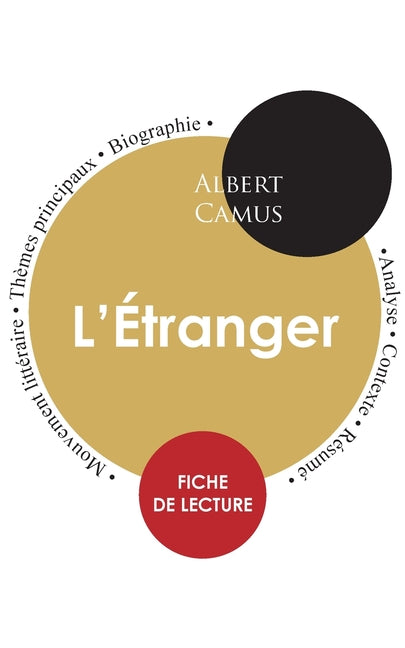 Book cover for Fiche de lecture L'Étranger (Étude intégrale)
