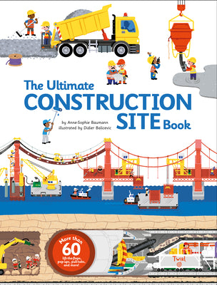 Book cover for The Ultimate Construction Site Book