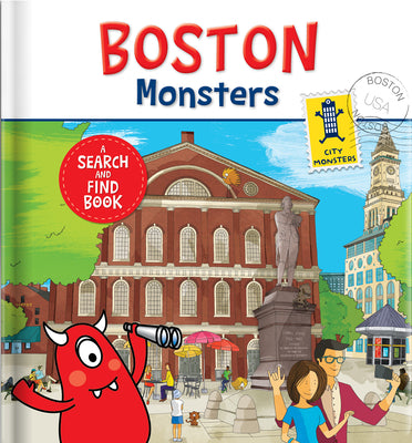 Book cover for Boston Monsters: A Search-And-Find Book