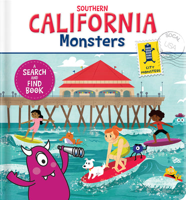 Book cover for Southern California Monsters: A Search and Find Book