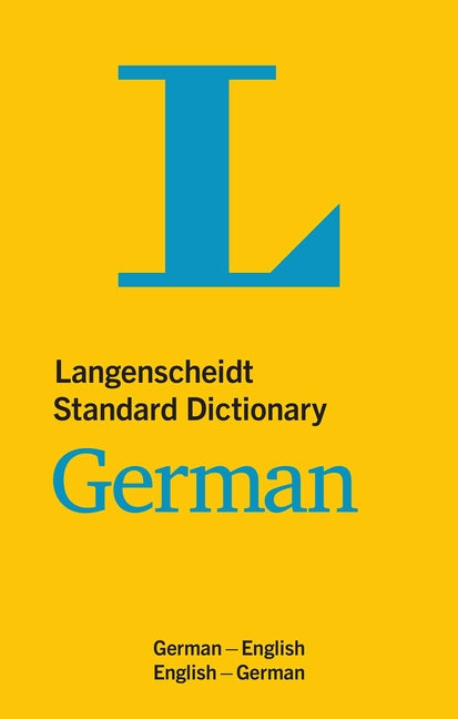 Book cover for Langenscheidt Standard Dictionary German: German-English/English-German
