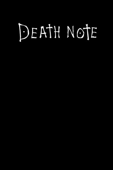 Book cover for Death Note: Death Note Notebook with rules, 6" x 9" Perfect for taking Notes and Doodling (Death Note)