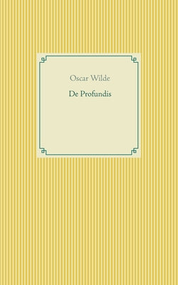Book cover for De Profundis