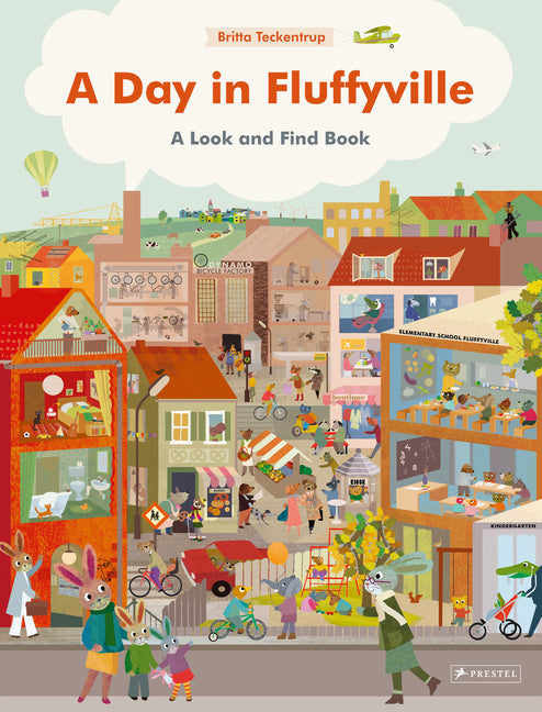 Book cover for Day in Fluffyville: A Look-And-Find-Book