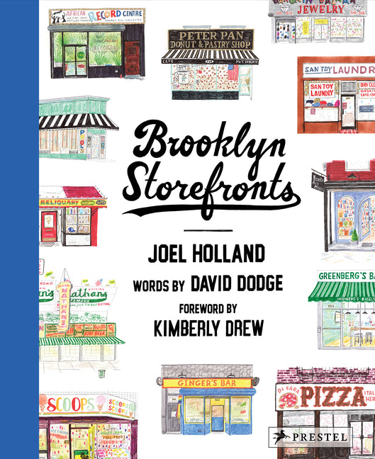 Book cover for Brooklyn Storefronts: Illustrations of the Iconic NYC Borough's Best-Loved Spots