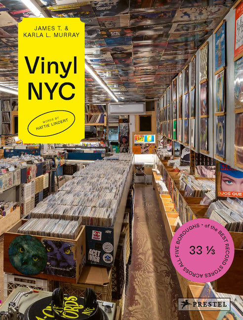 Book cover for Vinyl NYC: 33 1/3 of the Best Record Stores Across All Five Boroughs