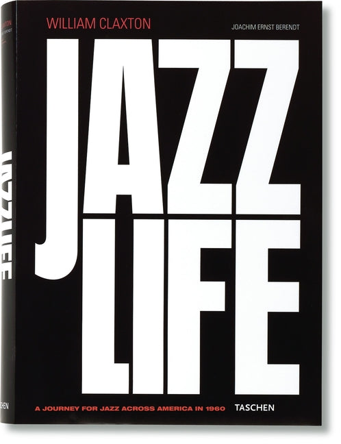 Book cover for William Claxton. Jazzlife