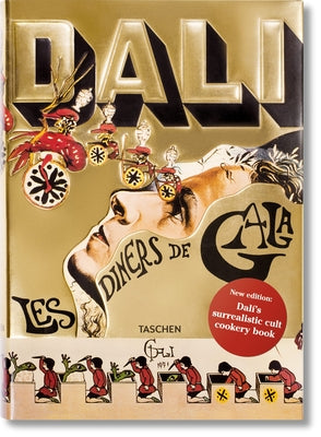 Book cover for Dalí. Les Dîners de Gala