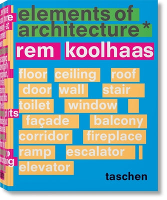 Book cover for Koolhaas. Elements of Architecture
