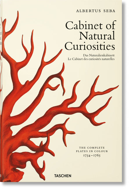 Book cover for Seba. Cabinet of Natural Curiosities