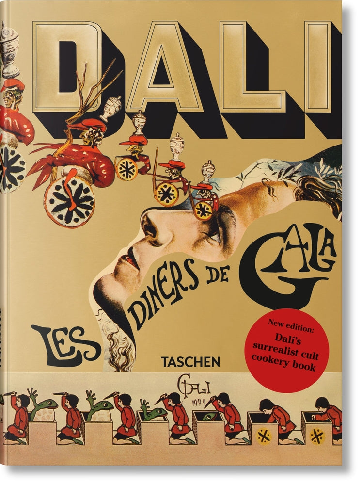 Book cover for Dalí. Les Dîners de Gala