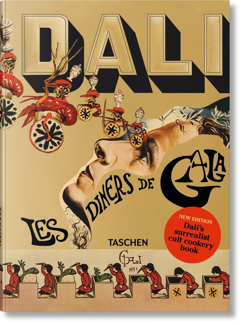 Book cover for Dalí. Les Dîners de Gala