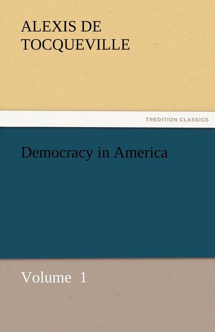 Book cover for Democracy in America