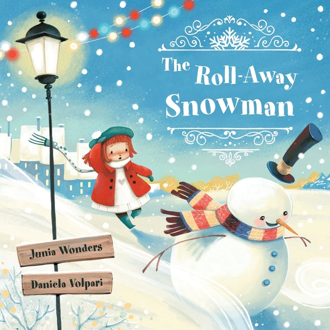 Book cover for Roll-Away Snowman