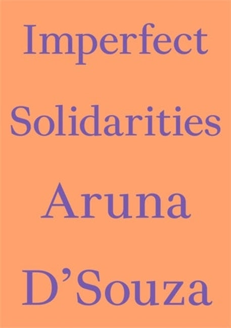 Book cover for Imperfect Solidarities