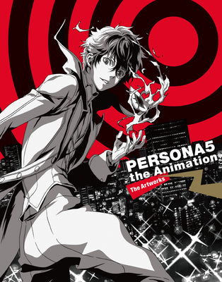 Book cover for Persona 5 the Animation Material Book