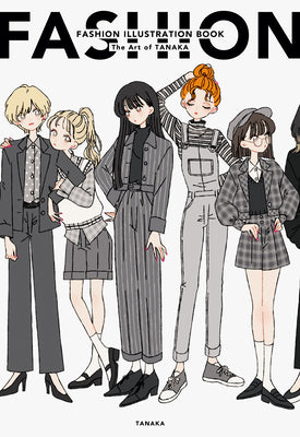 Book cover for Fashion Illustration Book: The Art of Tanaka