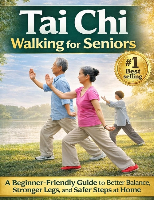 Book cover for Tai Chi Walking for Seniors: A Beginner-Friendly Guide to Better Balance, Stronger Legs, and Safer Steps at Home