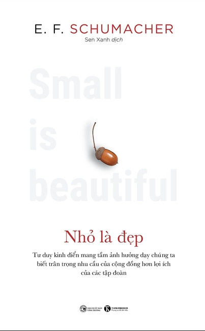Book cover for Small Is Beautiful