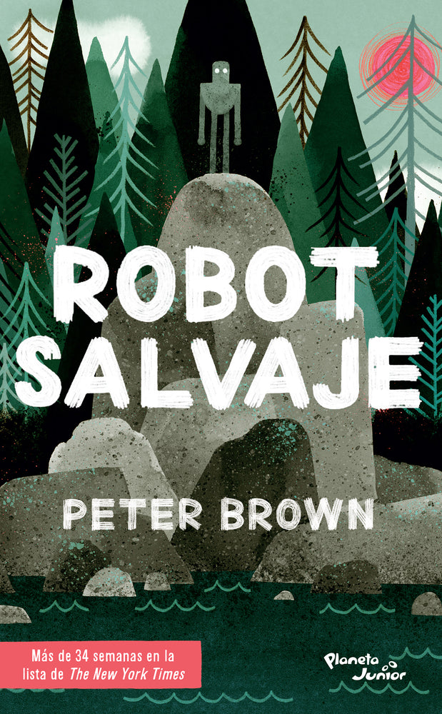 Book cover for Robot Salvaje / The Wild Robot