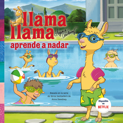 Book cover for Llama, Llama Aprende A Nadar = Llama Llama Learns to Swim