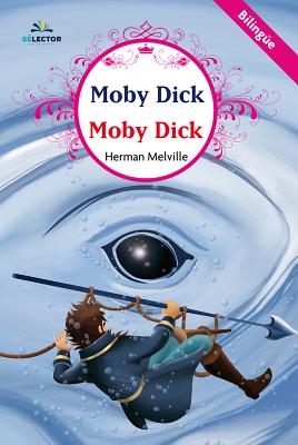 Book cover for Moby Dick. Bilingüe