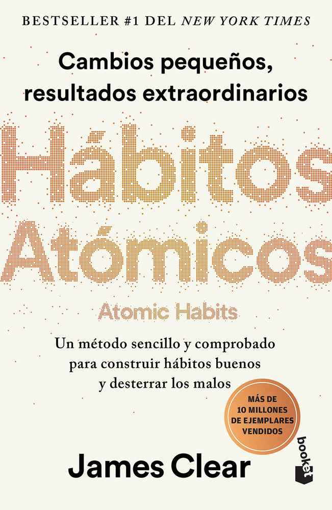 Book cover for Hábitos Atómicos: Cambios Pequeños, Resultados Extraordinarios / Atomic Habits