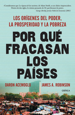 Book cover for Por Qué Fracasan Los Países = Why Nations Fail