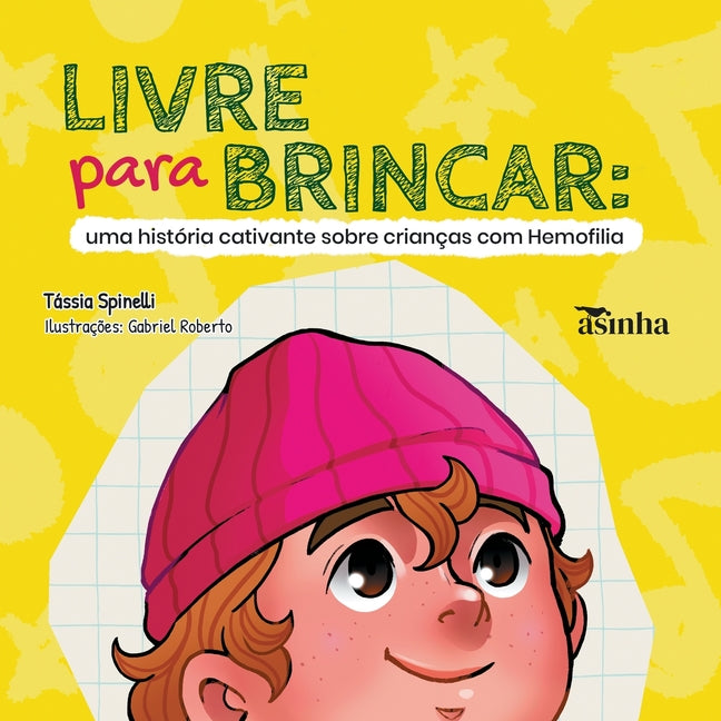 Book cover for Livre para brincar: uma história cativante sobre crianças com hemofilia