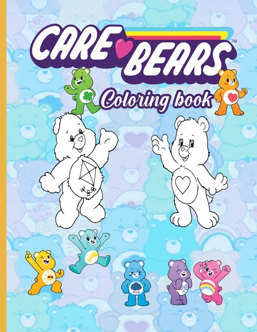 Book cover for Care Bears Coloring Book for Kids