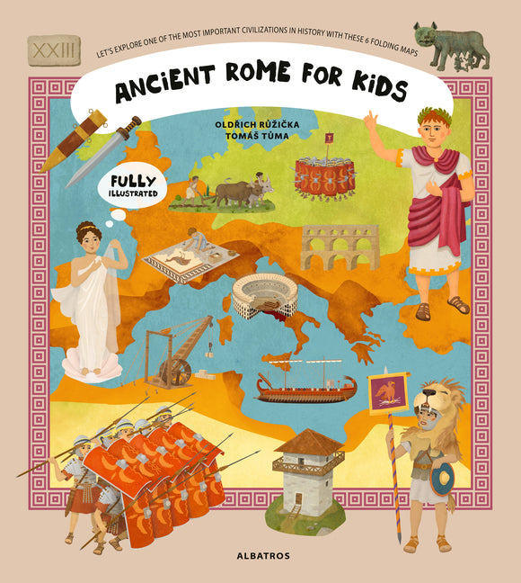 Book cover for Ancient Rome for Kids