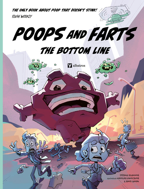 Book cover for Poops and Farts: The Bottom Line