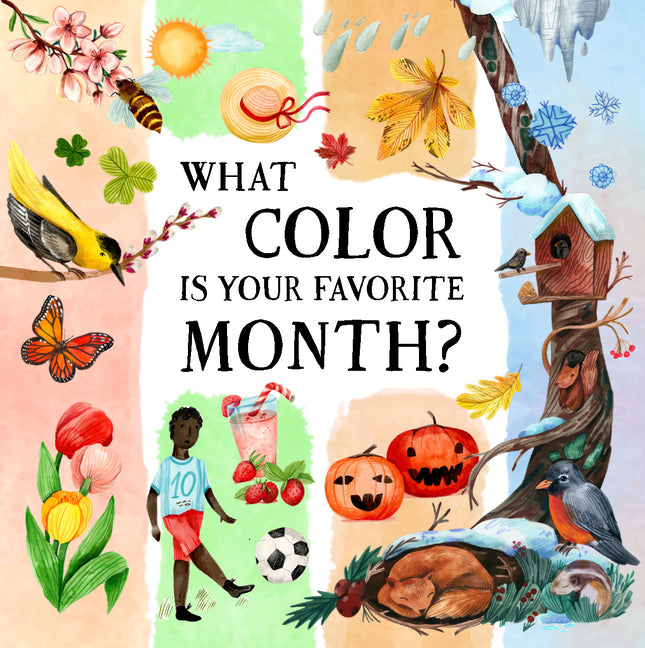 Book cover for What Color Is Your Favorite Month?