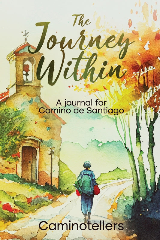 Book cover for The Journey Within: A Journal for Camino de Santiago