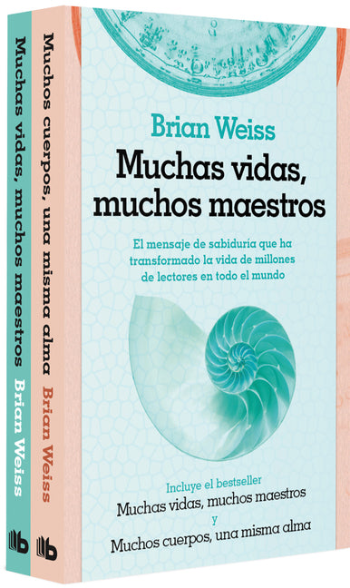 Book cover for Pack Brian Weiss: Muchas Vidas, Muchos Maestros; Muchos Cuerpos, Una Misma Alma / Brian Weiss Set: Many Lives, Many Masters and Same Soul
