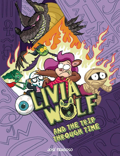 Book cover for Olivia Wolf and the Trip Through Time