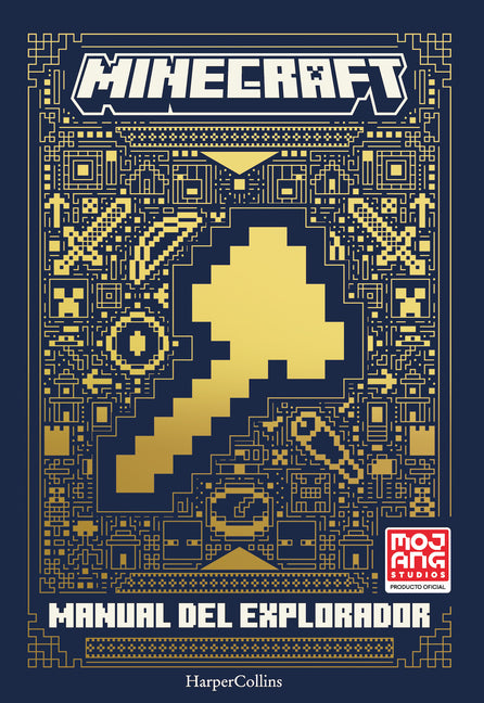 Book cover for Minecraft Oficial: Manual de Explorador (Minecraft: Handbook of Explorers - Span: (Minecraft: Handbook of Explorers - Spanish Edition)
