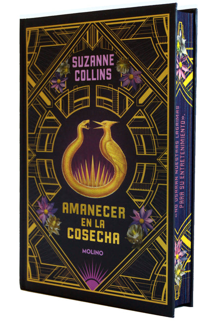 Book cover for Amanecer En La Cosecha (Edición Especial Cantos Pintados) / Sunrise on the Reaping (Special Edition Sprayed Edges)