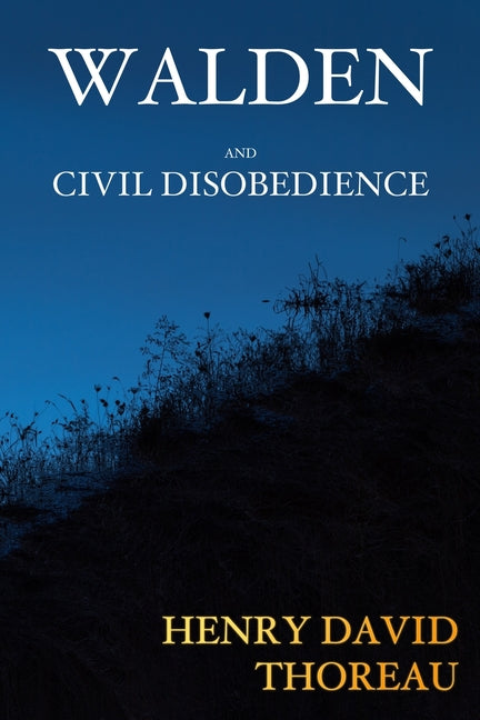 Book cover for Walden and Civil Disobedience