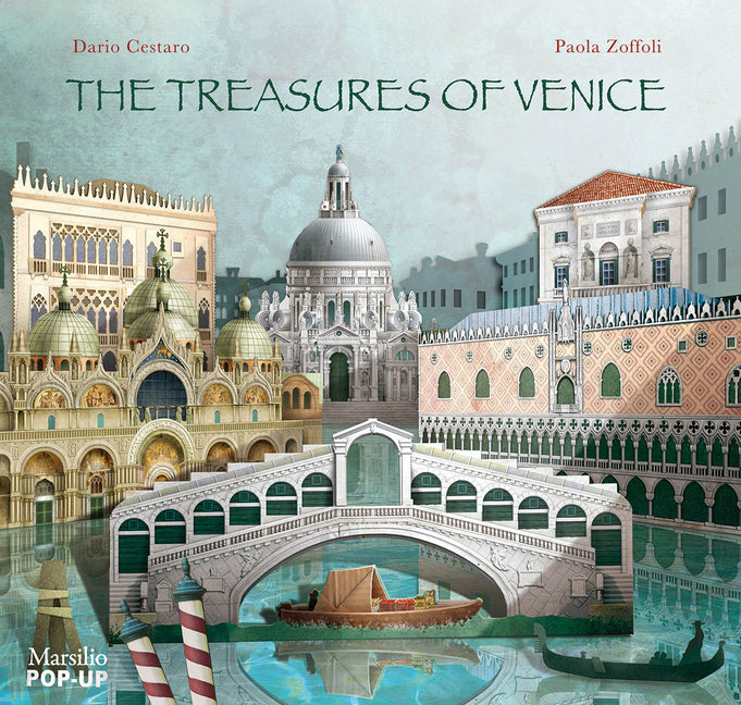 Book cover for Treasures of Venice: Pop-Up