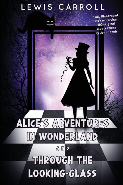 Book cover for Alice's Adventures in Wonderland and Through the Looking-Glass