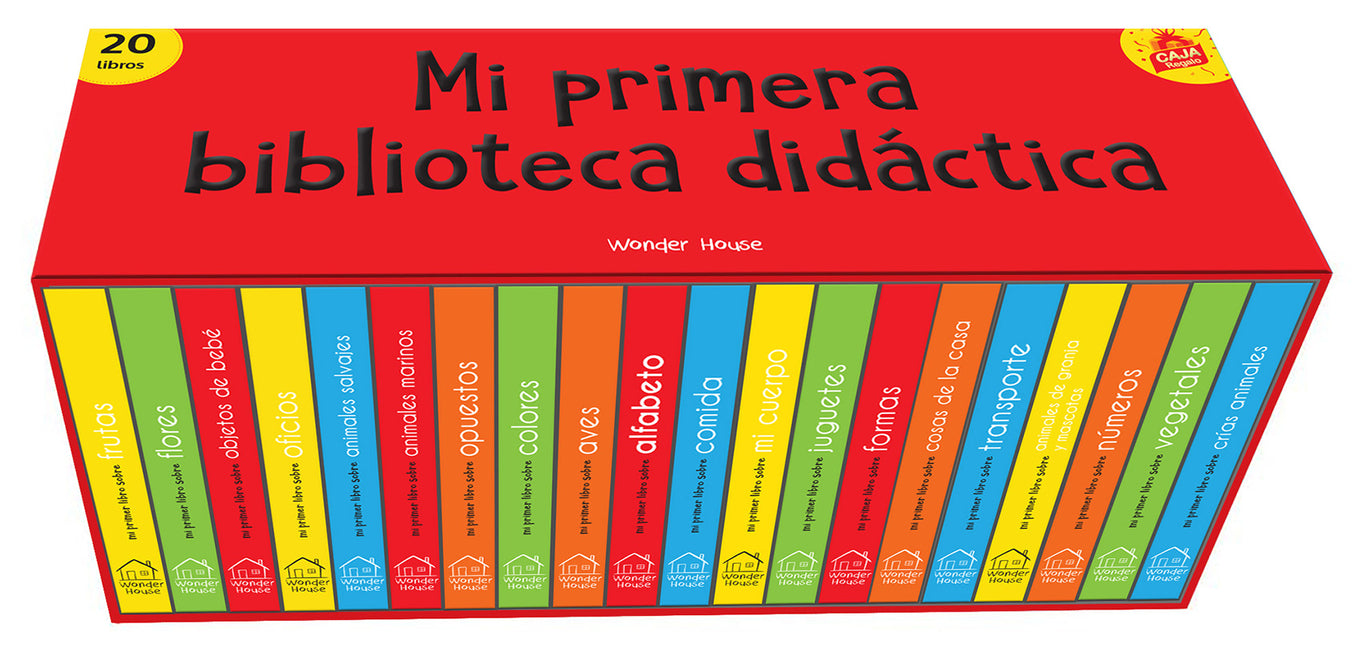 Book cover for My First Learning Library Box of 20 Board Books - Spanish