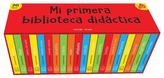 Book cover for My First Learning Library Box of 20 Board Books - Spanish