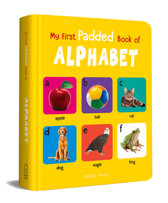 Book cover for My First Padded Book of Alphabet: Early Learning Padded Board Books for Children
