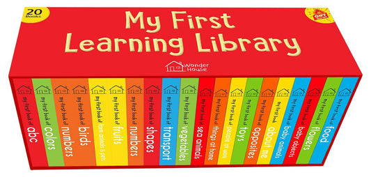 Book cover for My First Complete Learning Library: Boxset of 20 Board Books Gift Set for Kids