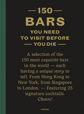 Book cover for 150 Bars You Need to Visit Before You Die