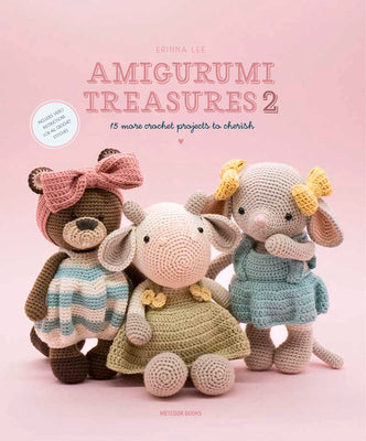 Book cover for Amigurumi Treasures 2: 15 More Crochet Projects to Cherish