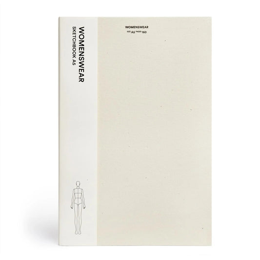 Book cover for Fashionary Womenswear Sketchbook A5