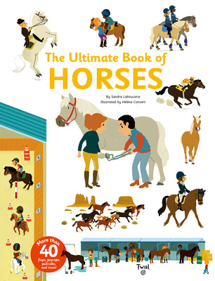 Book cover for The Ultimate Book of Horses